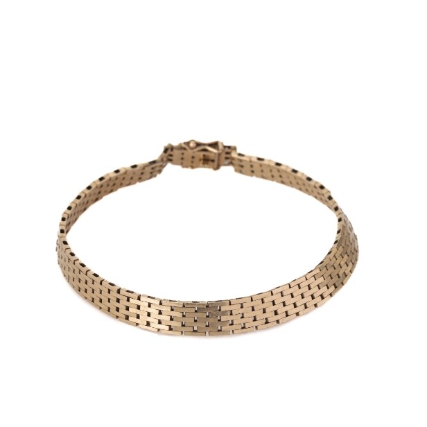 S.V. Glymers Eftf. Brick bracelet of 8 kt. gold