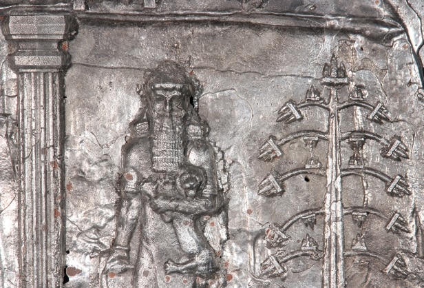 Benjamin A. H. Harpsøe. Wall-mounted relief with symbols
