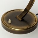 Christian Dell. Kaiser bordlampe af patineret messing, model 6751