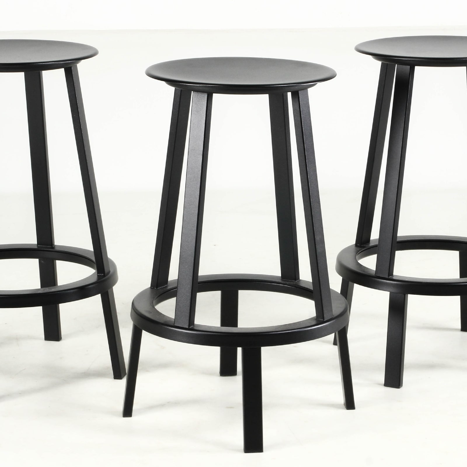 Leon Ransmeier for Hay, Revolver barstool with 360´ swivel (3 ...