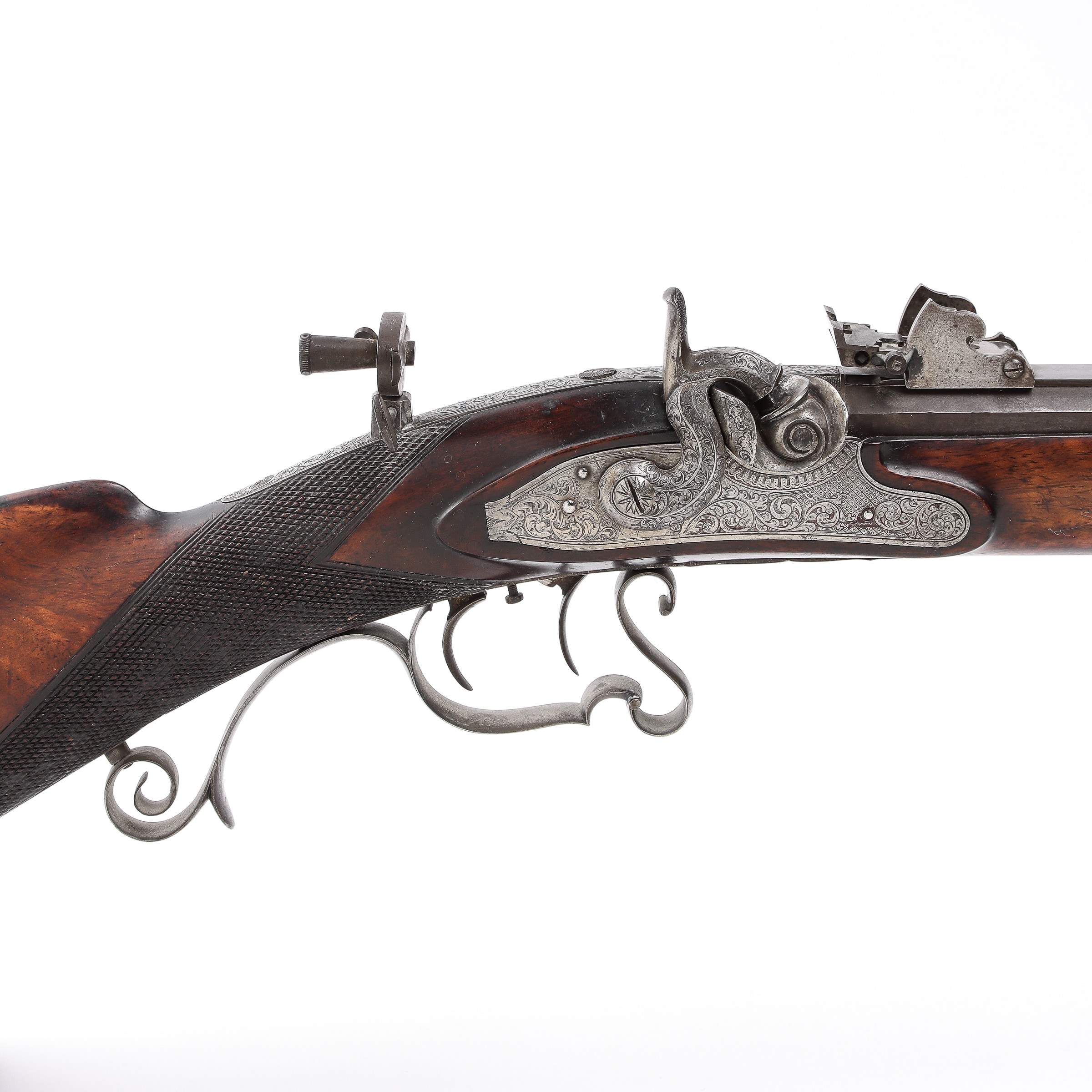 Bird shooting rifle, 1860s | Lauritz.com