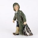 Dahl Jensen. 'Fiskerdreng', figur af porcelæn nr. 1294