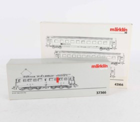 Märklin 37366+42166 Digital HO: Elektrisk lokomotiv Ae 6/6 SBB/CFF/FFS samt Mark IV Express Train Passenger Car set (2)