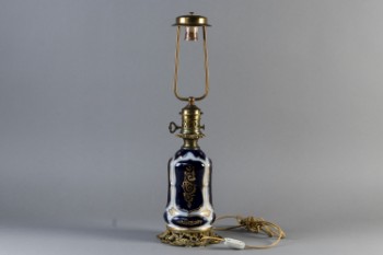 Fransk moderateur bordlampe 1800 tallet