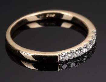 Diamonds by Frisenholm. Alliancering af 14 kt. guld