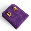 5 pairs of Siersbøl earrings made of 8 kt. gold. (5)