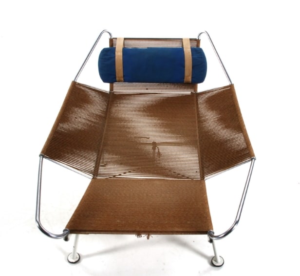 Hans J. Wegner. Flagline chair / Flag Halyard chair, Getama GE-225, 1960s