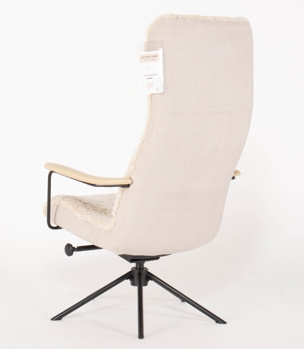 550. BD-Möbel Ab. Lænestol og skammel, model Easy (2)