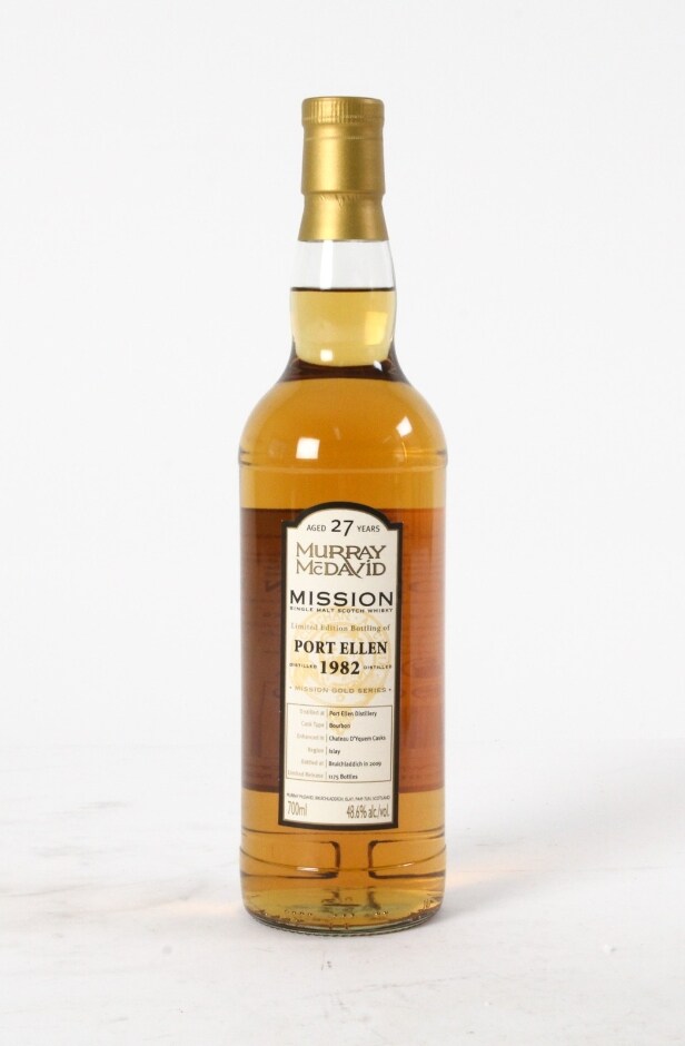 1 fl. Murray Mcdavid Mission Range Port Ellen Aged 27 Years 1982.