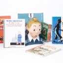 Samling Tintin bøger mm. (9)