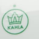 Kahla og Colditz. 16 fisketallerkener, porcelæn (16)
