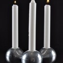 Georg Jensen. Vas + ljusstake design Arne Jacobsen (2)