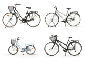 7741, 7742, 7766, 7727 - Samling cykler (4)