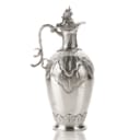 Silver wine jug