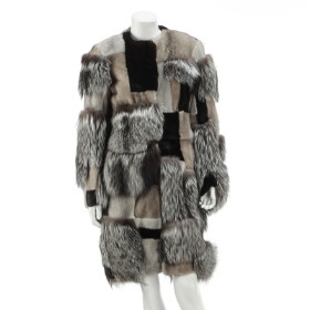 7061 - Kopenhagen Fur. Two-piece mink coat size 34/36