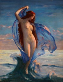 Ubekendt kunstner. Den skumfødte Venus, 1923