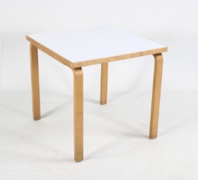 Alvar Aalto. Square dining table / kitchen table