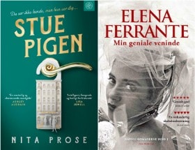 &#65279;'Stuepigen' af Nita Prose og 'Min geniale veninde - Napoli-romanerne 1' af Elena Ferrante (2)