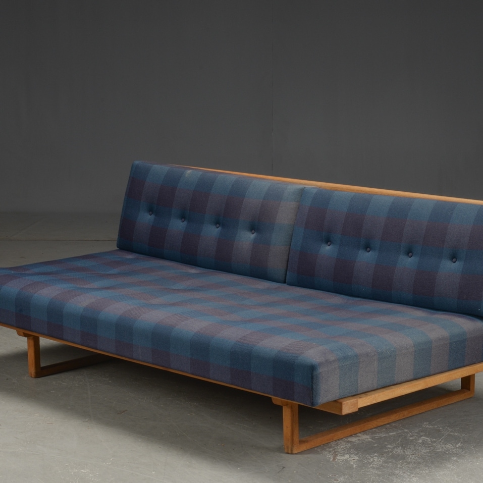 Børge Mogensen. Daybed / briks, egetræ, model 4312 | Lauritz.com