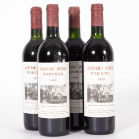 4 fl. 1990 Chateau Nenin. (4)