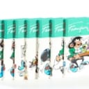 Egmont Serieforlaget. André Franquin / Marsu. Vakse Viggo-bøger bd. 1-7 i kassette.