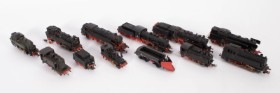 Collection of steam locomotives, etc. scale H0 (11)