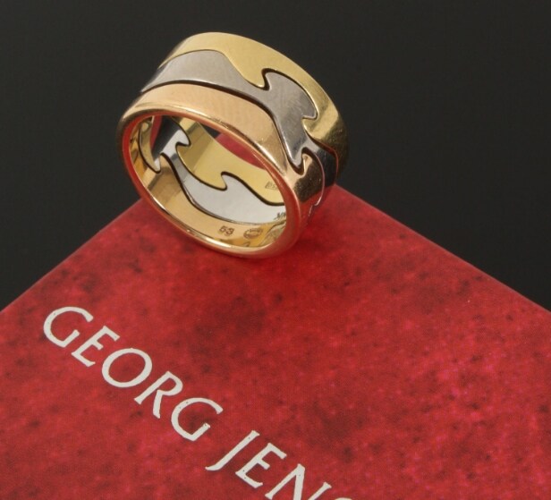 Georg Jensen Fusionsring udført af 18 kt. guld Denne vare er sat til omsalg under nyt varenummer 5116237