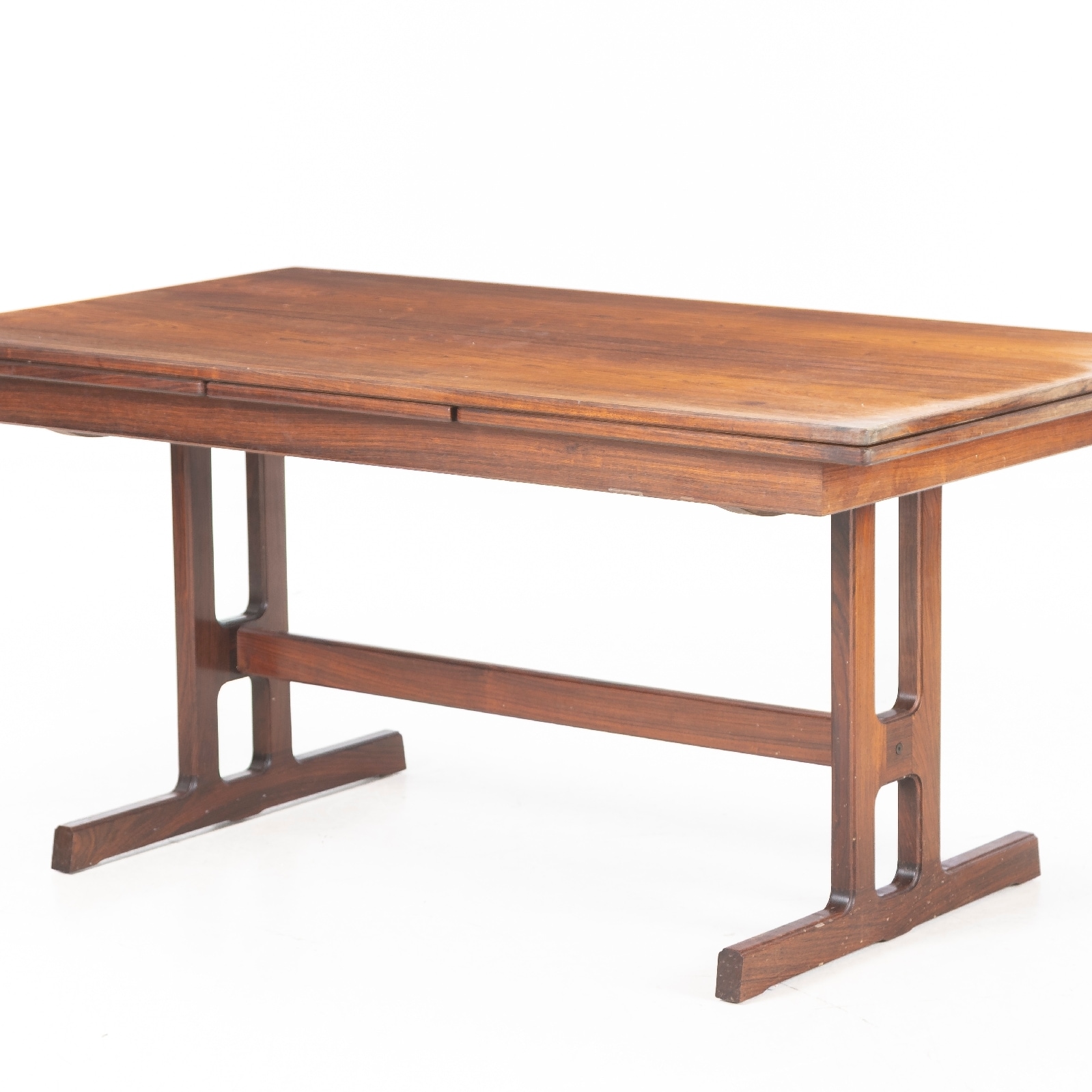 Rosewood dining table with Dutch extension and shaker frame, 1960s-70s ...