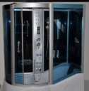 Dampkabine med jacuzzi spa bad