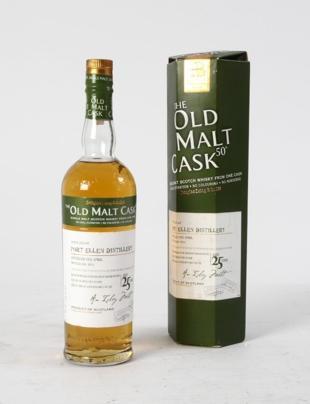 1 fl Port Ellen Old Malt Cask 25 year single malt whisky