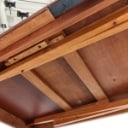 Mahogany dining table.