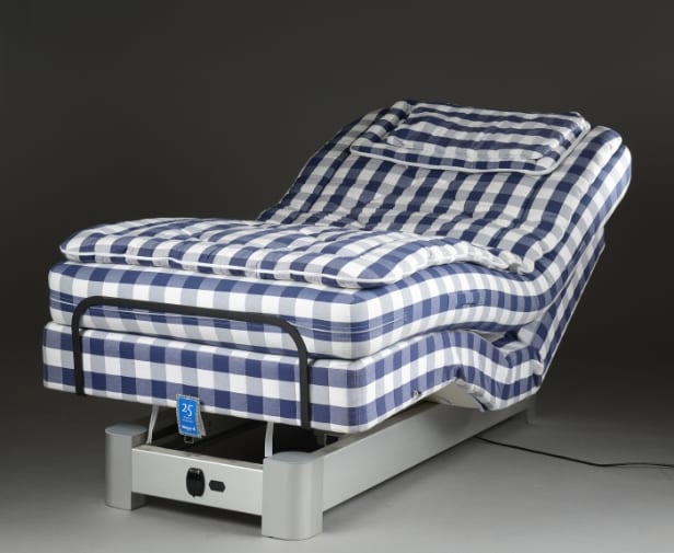 Hästens seng med elevation og massage, model Adjustable