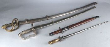 Samling blankvåben, 1800-tallet (4)