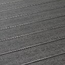 Havebord, sortlakeret metalstel med NonWood planker<br>
