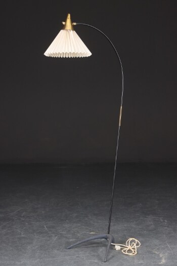 Dansk lampedesign. Gulvlampe/ standerlampe, 1950-60erne