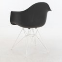 Charles Eames. Model DAR. armchair, black and white