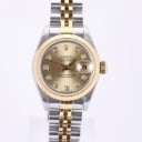 Rolex Oyster Perpetual Datejust ladies' wristwatch, steel and 18 kt gold with diamonds