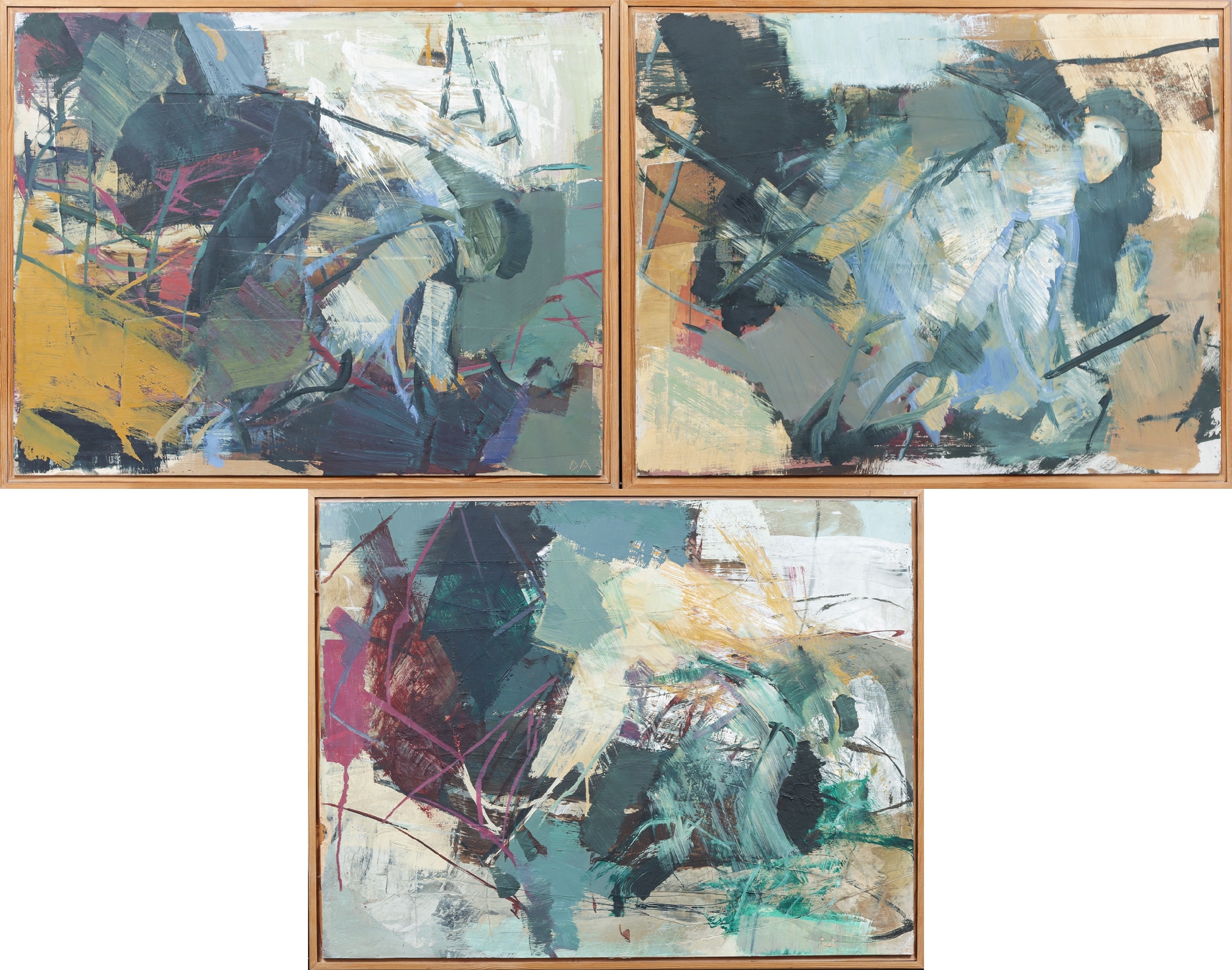 Dag Aronson. Series of three compositions (3)