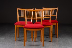 Four oak dining chairs, 1940s (4)