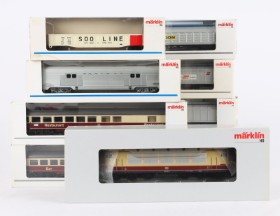 Märklin 37571 HO: Elektrisk lokomotiv BR 103.1 samt 8 togvogne (9)