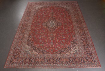 Persisk Keshan Tæppe 310 x 418 cm.