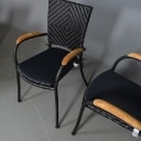 Jutlandia havemøbler, stole og bord, alu og teak (7)
