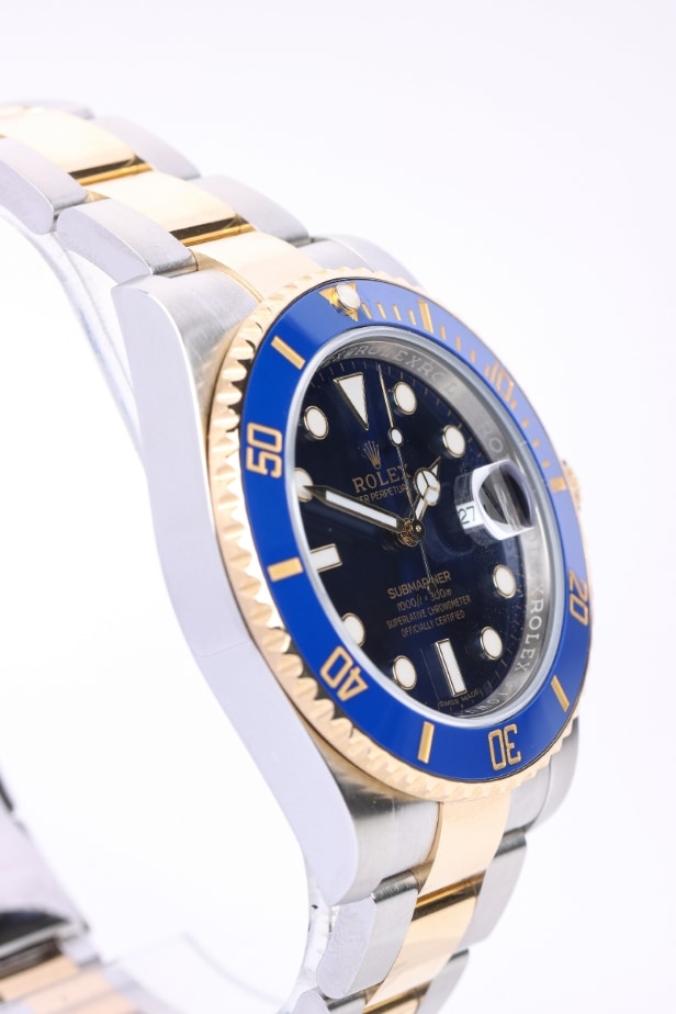 Rolex Oyster Perpetual Submariner in gold and steel, ref. 116613LB, vintage 2020