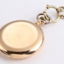 Schweizisk dobbeltkapslet herrelommeur af 14 kt. guld, o. 1910