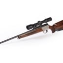 Blaser R93 hunting rifle with two interchangeable barrels