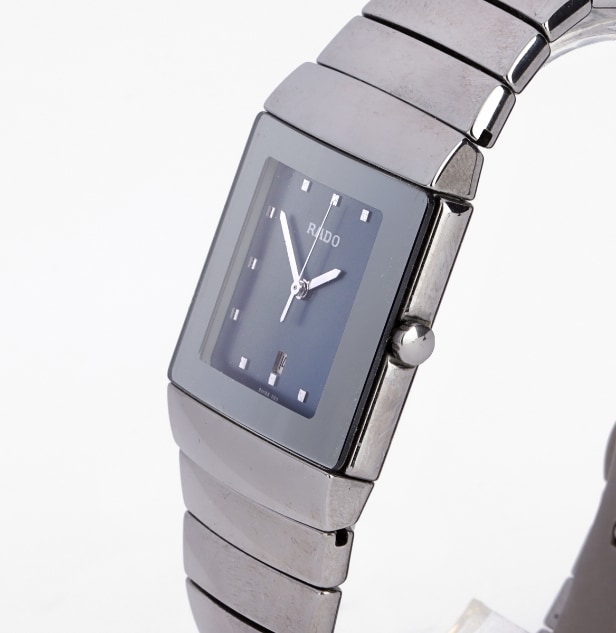 Rado. 'DiaStar' ceramic men's wristwatch