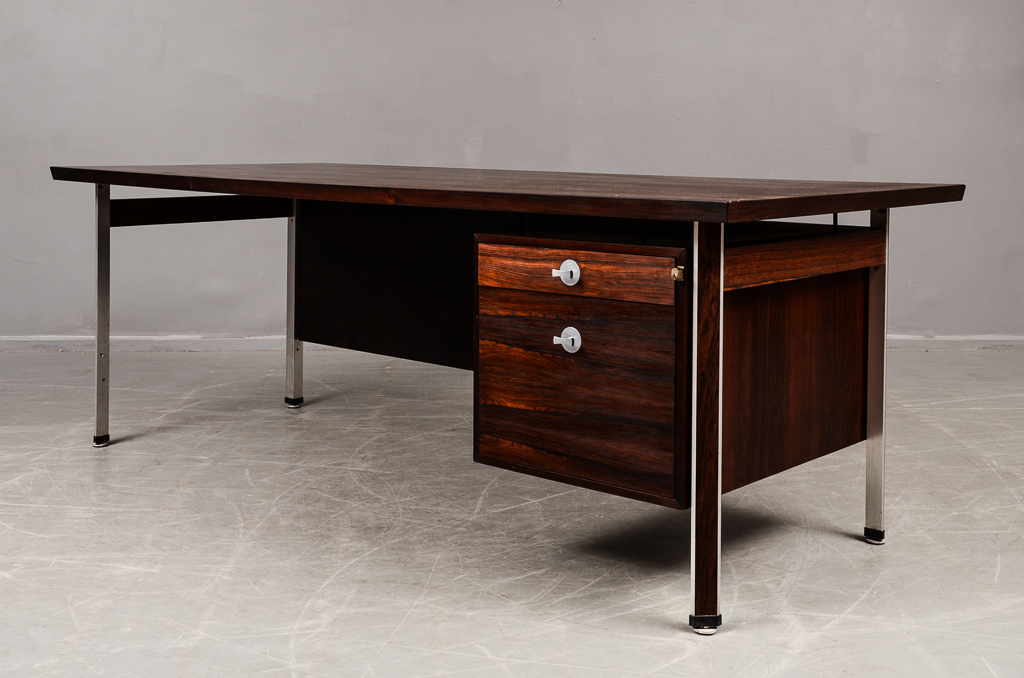 Finn Juhl Diplomat Desk Rosewood 1960s Lauritz Com