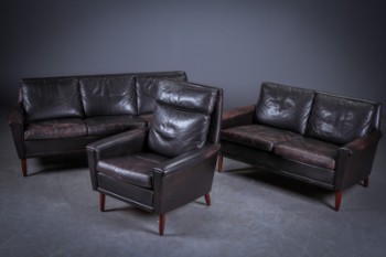Georg Thams 3-2-1 sofa møblement af læder(3)