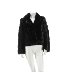 7009 - Trois Pommes + Kløve & Lønberg for Kopenhagen Fur. Short mink jacket. str. 44