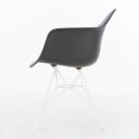 Charles Eames. Model DAR. armchair, black and white
